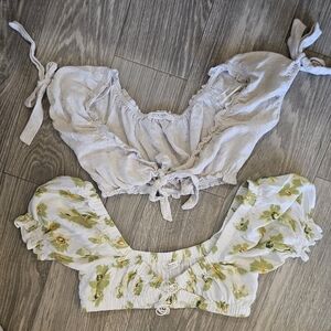 (2) 12TH TRIBE CROP TOPS